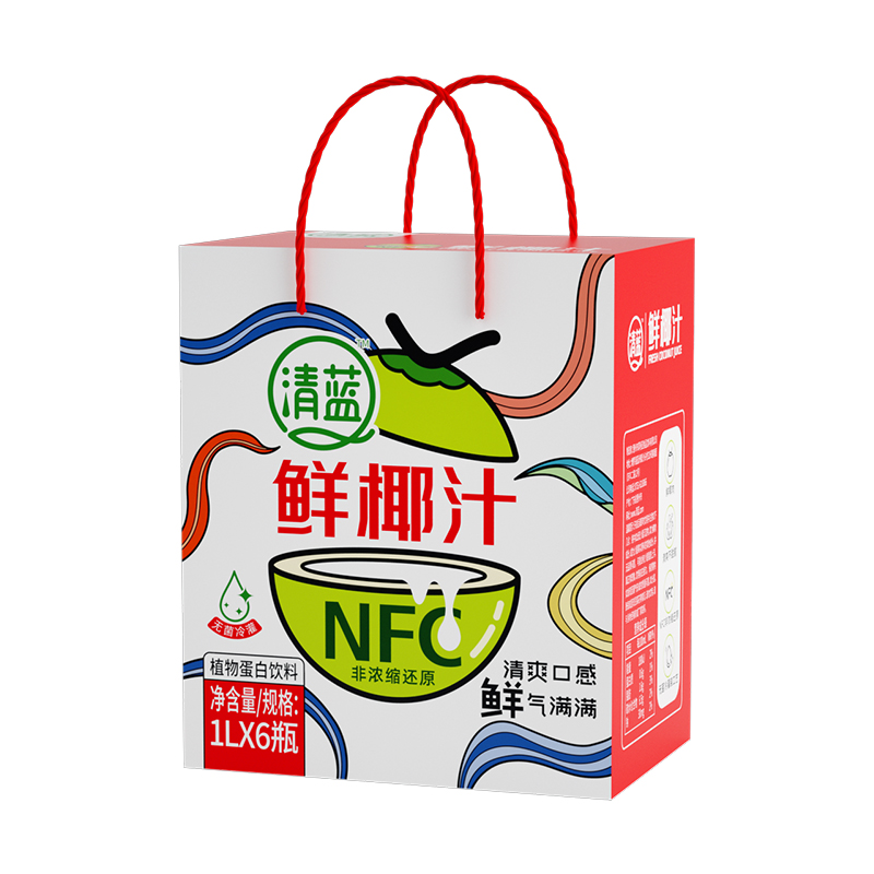 方盒鮮椰汁